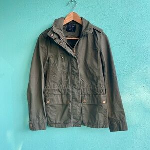 Olive Green Utility Jacket